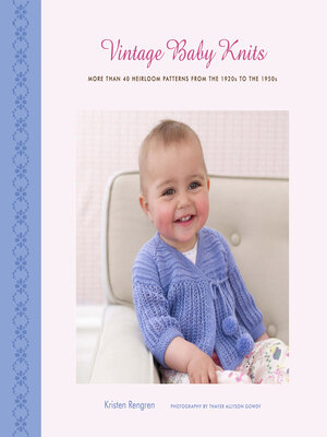 cover image of Vintage Baby Knits